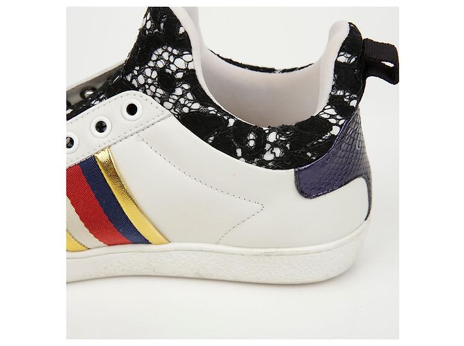 Gucci High-Top-Sneaker mit Schnürung Größe - Ansicht 13