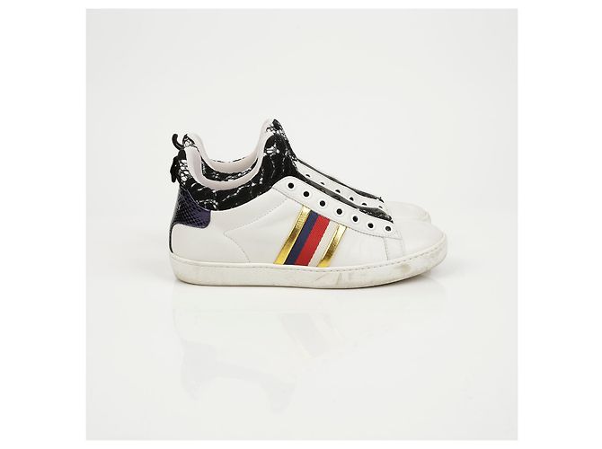 Gucci High-Top-Sneaker mit Schnürung Größe - Ansicht 3