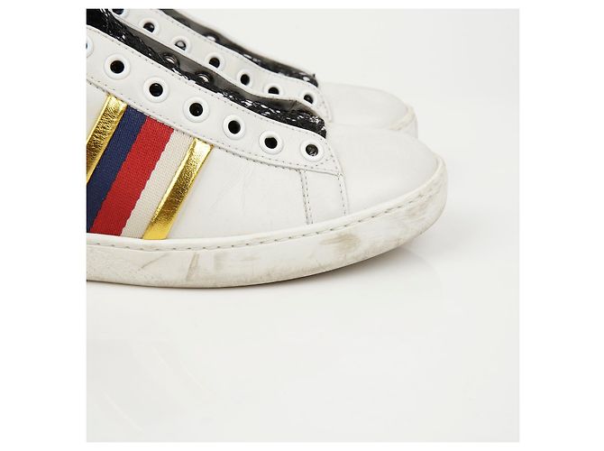 Gucci High-Top-Sneaker mit Schnürung Größe - Ansicht 4