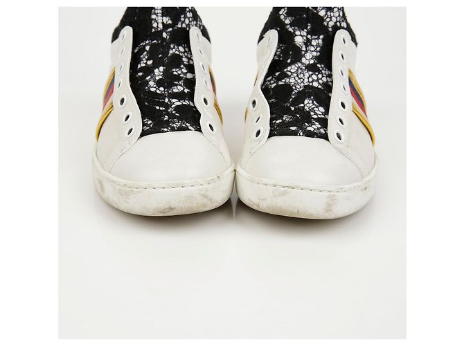 Gucci High-Top-Sneaker mit Schnürung Größe - Ansicht 6
