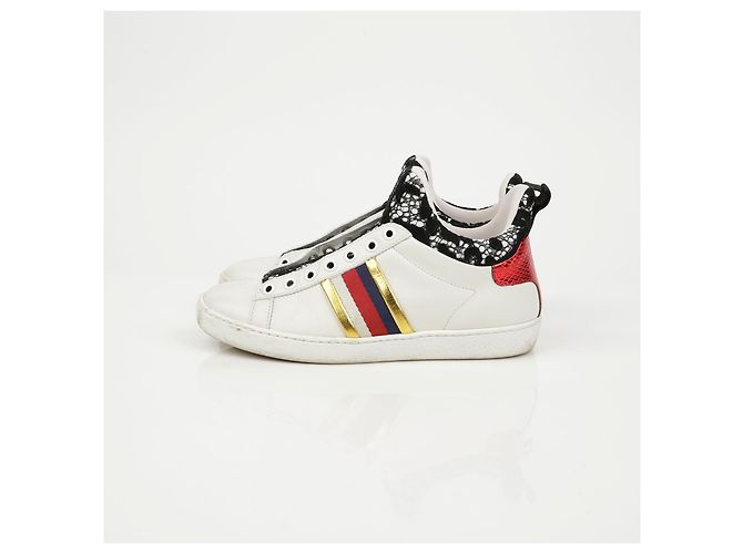 Gucci High-Top-Sneaker mit Schnürung Größe - Ansicht 7