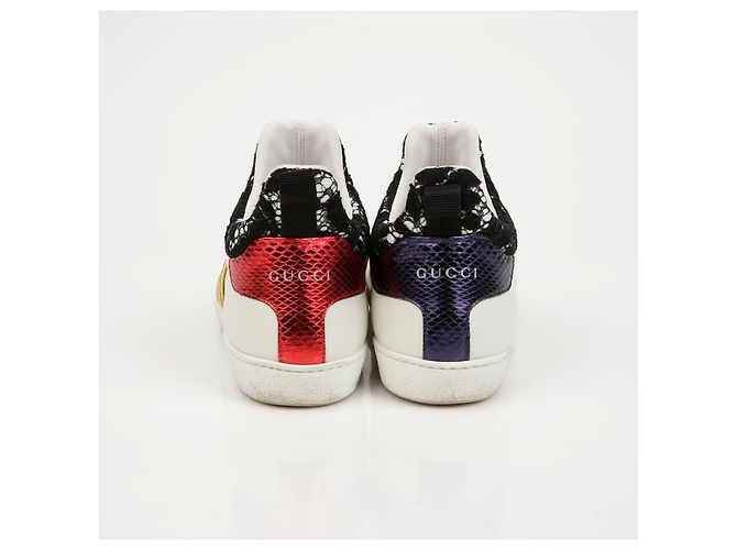 Gucci High-Top-Sneaker mit Schnürung Größe - Ansicht 9
