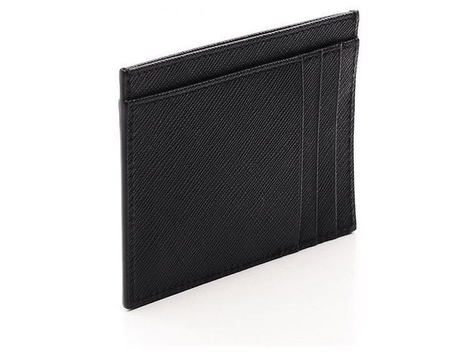 Prada Leather Card Holder Black - view 3