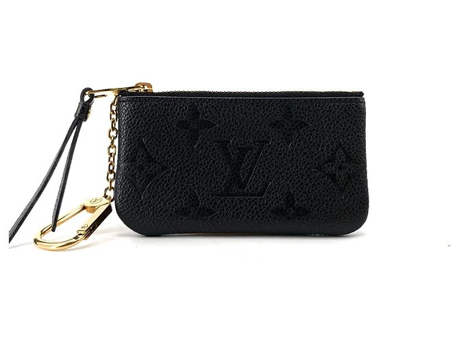 Louis Vuitton Key Pouch Marrone Pelle - vista 2