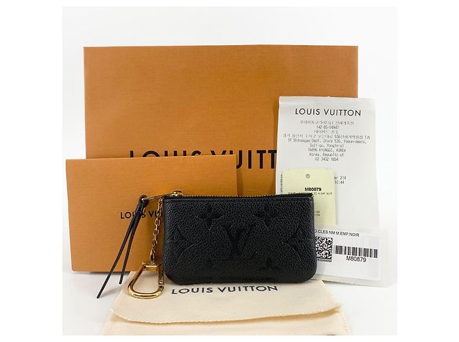 Louis Vuitton Key Pouch Marrone Pelle - vista 8