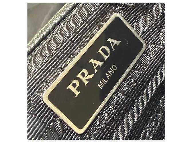 Prada Zaino in nylon a due tasche Nero Medium Unisex (High Grade, - vista 10