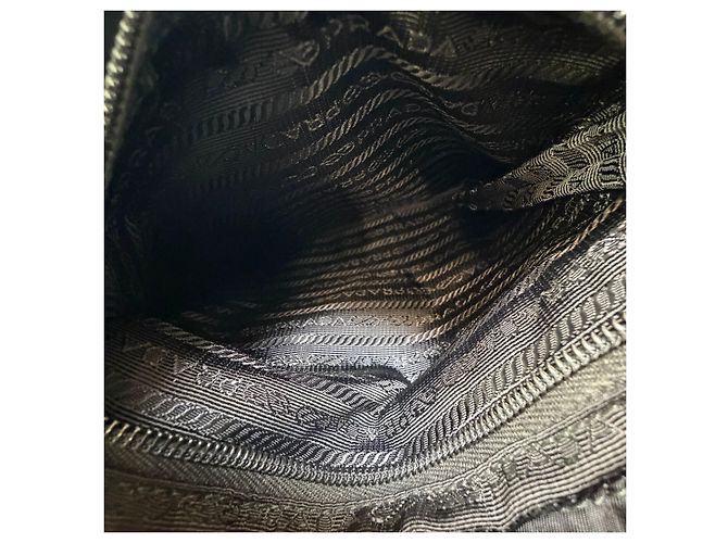 Prada Zaino in nylon a due tasche Nero Medium Unisex (High Grade, - vista 17