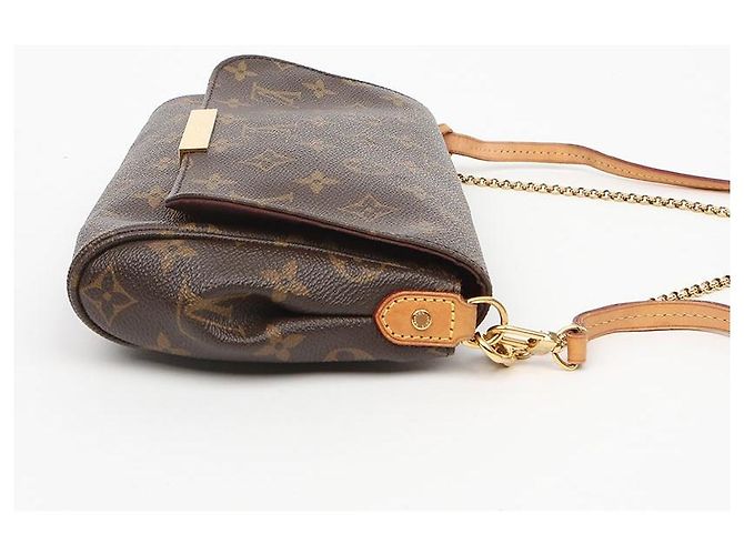 Louis Vuitton Borsa a tracolla Favorite MM Monogram Canvas - vista 4