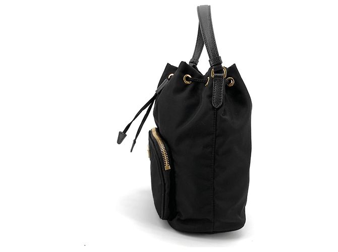 Prada Borsa Bucket in Re-Nylon Pocono - vista 5