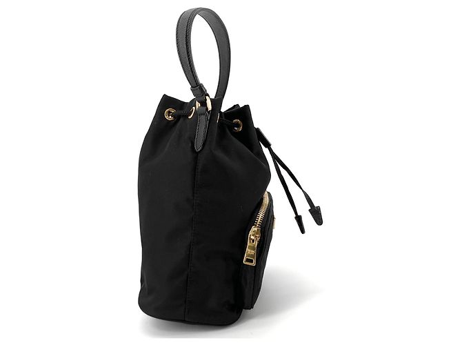 Prada Borsa Bucket in Re-Nylon Pocono - vista 6