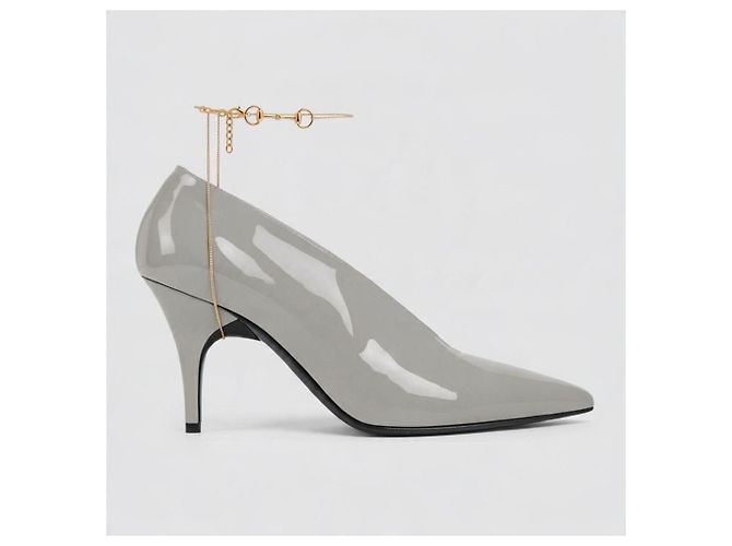Gucci Lackleder-Pumps mit Absatz Größe - Ansicht 10