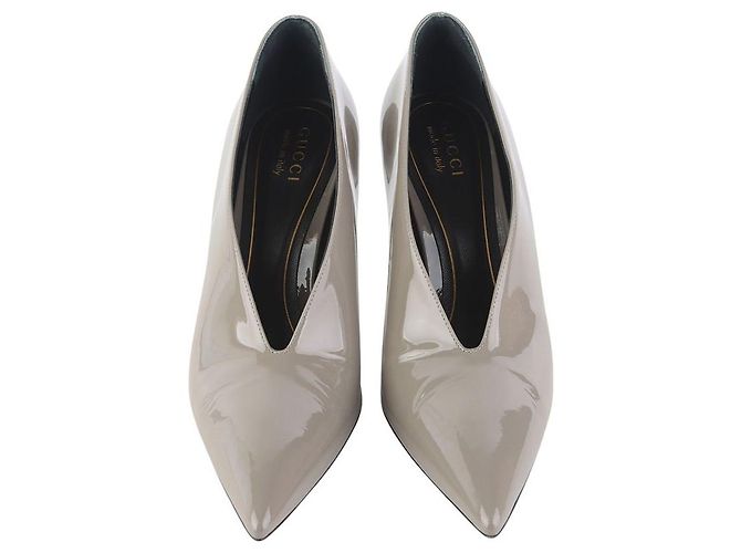 Gucci Lackleder-Pumps mit Absatz Größe - Ansicht 3