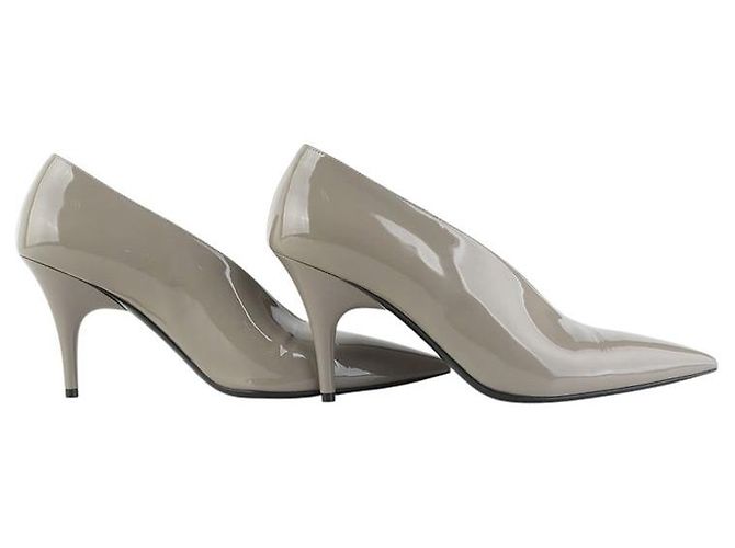Gucci Lackleder-Pumps mit Absatz Größe - Ansicht 6