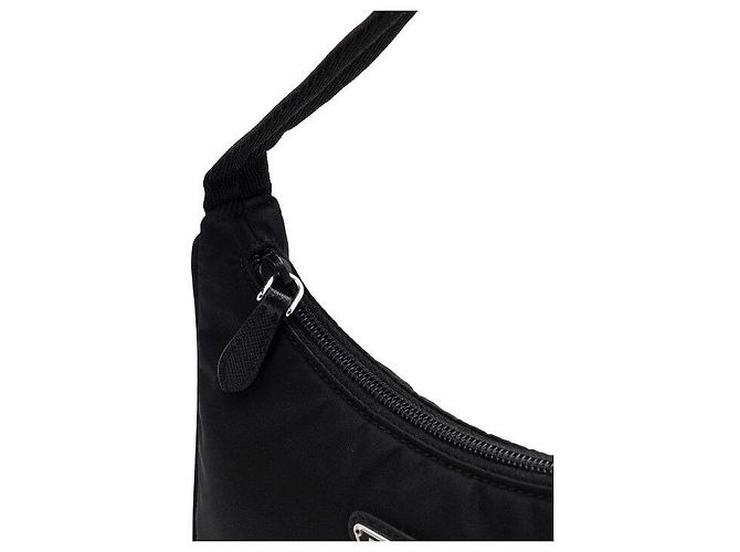 Prada Borsa Hobo e Borsa a Tracolla Re-Edition in Nylon - vista 7