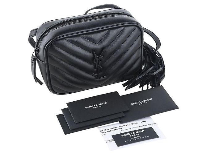 Autre Marque Borsa a tracolla da cintura Lou con nappe Monogram Chevron - vista 8