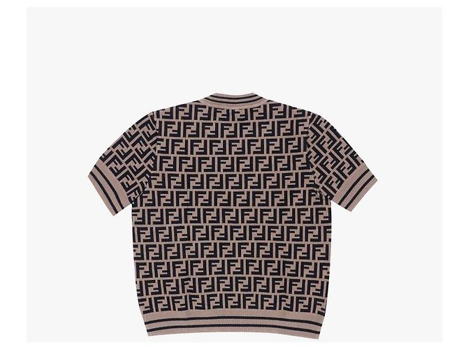 Fendi Kinderpullover mit Jacquard-Muster - Ansicht 5
