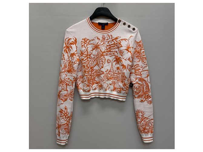 Louis Vuitton Crop Knit Tropical Floral - vista 2