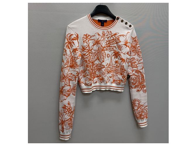 Louis Vuitton Crop Knit Tropical Floral - vista 3