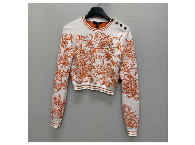 Louis Vuitton Crop Knit Tropical Floral - vista 4