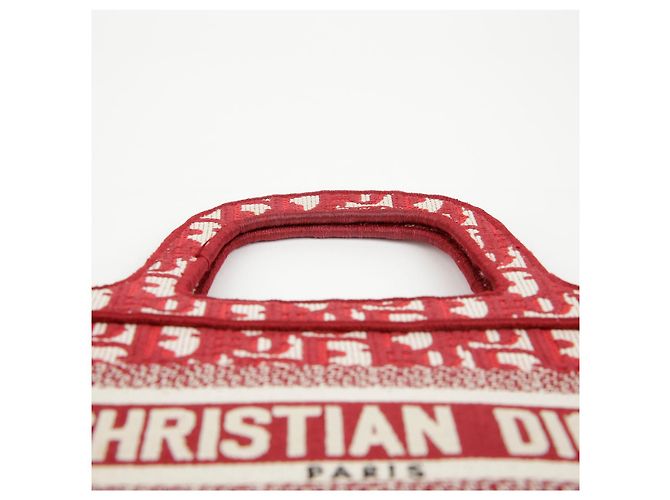 Dior Mini Bolso Tote Marrón Jacquard - vista 8