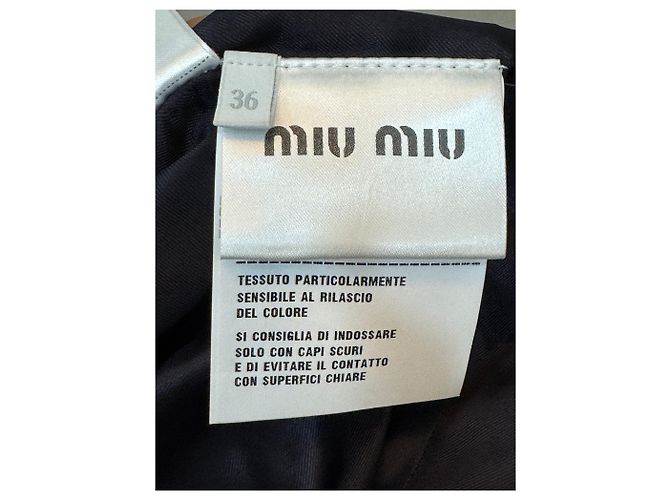 Miu Miu Denim Mini Kleid Größe - Ansicht 3