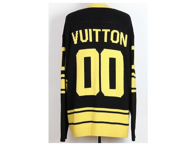 Louis Vuitton Intarsia Football V-Neck Knit - view 2