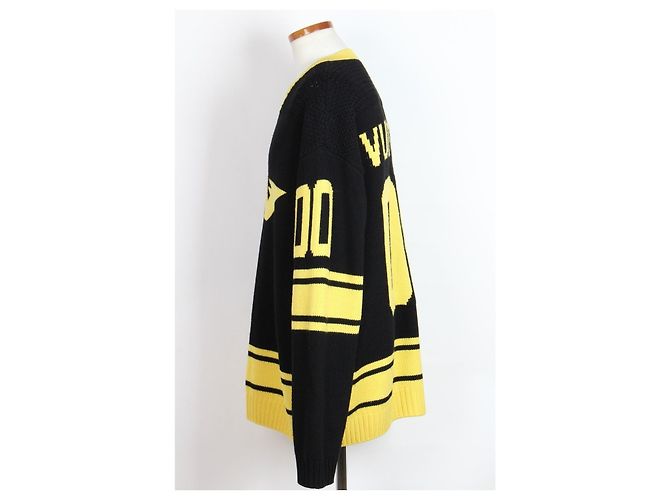 Louis Vuitton Intarsia Football V-Neck Knit - view 4