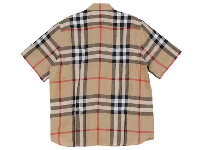 Burberry Vintage Kariert Kurzarmhemd Größe - Ansicht 2