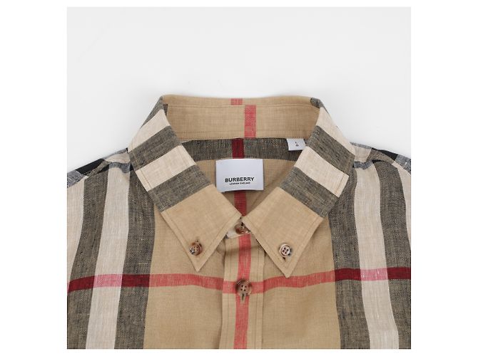 Burberry Vintage Kariert Kurzarmhemd Größe - Ansicht 3