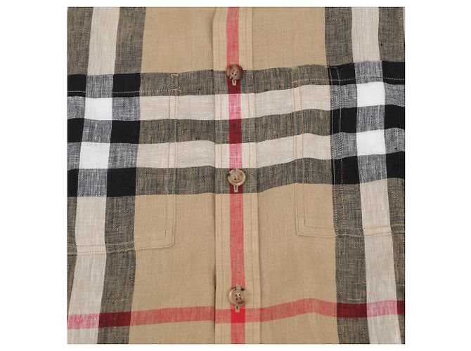 Burberry Vintage Kariert Kurzarmhemd Größe - Ansicht 6