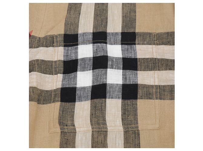 Burberry Vintage Kariert Kurzarmhemd Größe - Ansicht 8