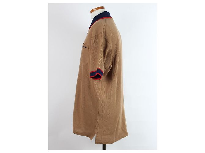Gucci Wool-Blend PK-Hemd Braun - Ansicht 3