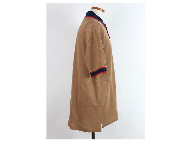 Gucci Wool-Blend PK-Hemd Braun - Ansicht 4