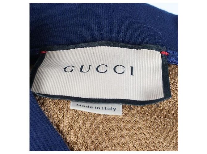 Gucci Wool-Blend PK-Hemd Braun - Ansicht 6