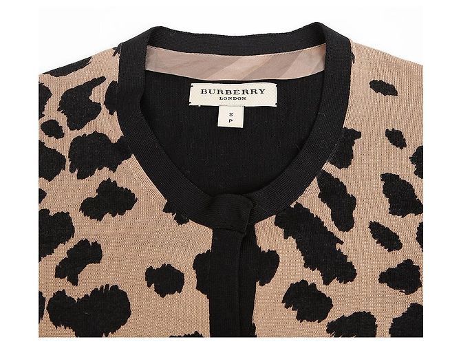 Burberry Leoparden-Cardigan Größe - Ansicht 3