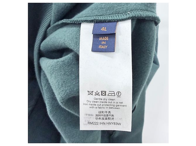 Louis Vuitton Giacca in denim ibrida con cappuccio - vista 7