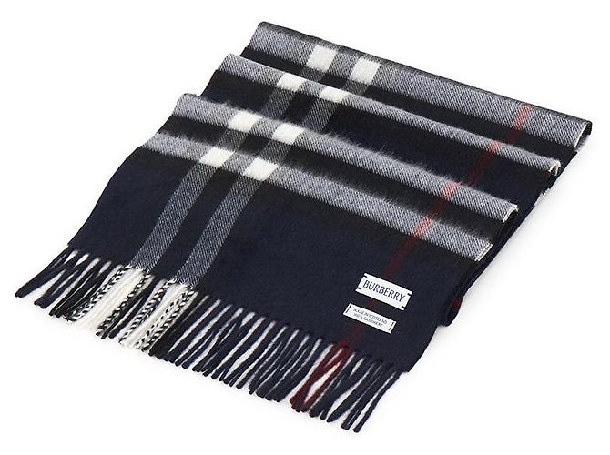 Sciarpa Burberry in cashmere a quadri - vista 3