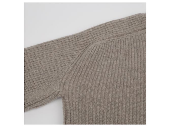 Bottega Veneta Gerippter Rollkragenpullover Gray - Ansicht 12