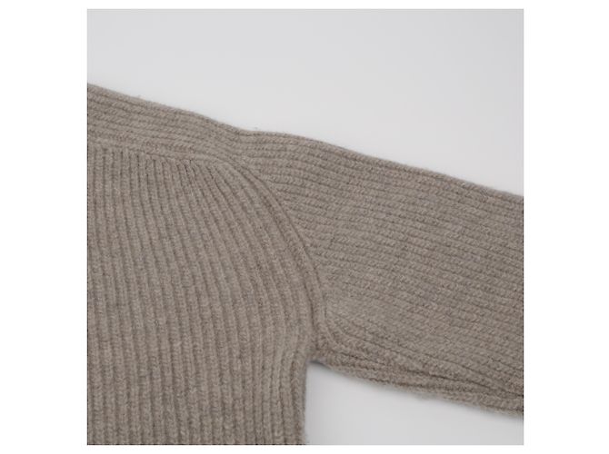 Bottega Veneta Gerippter Rollkragenpullover Gray - Ansicht 13