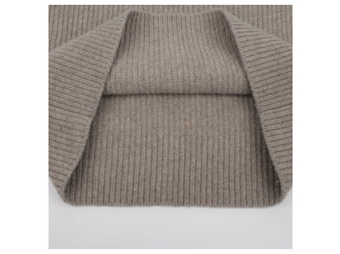 Bottega Veneta Gerippter Rollkragenpullover Gray - Ansicht 19