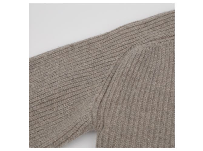Bottega Veneta Gerippter Rollkragenpullover Gray - Ansicht 4