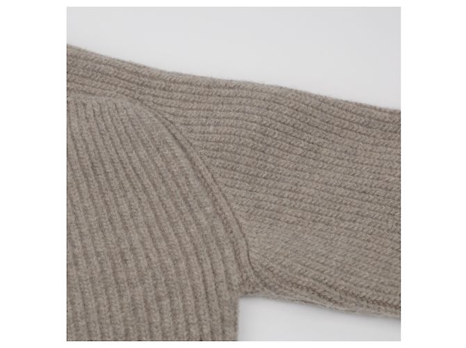 Bottega Veneta Gerippter Rollkragenpullover Gray - Ansicht 5