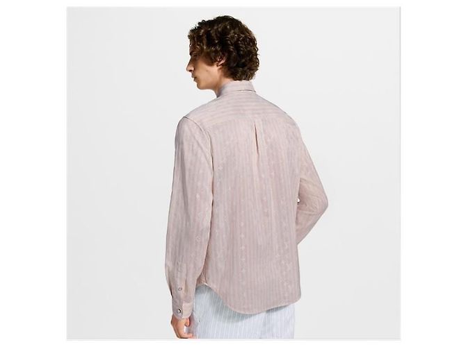 Louis Vuitton Monogram Stripe Long Sleeve Shirt - view 4