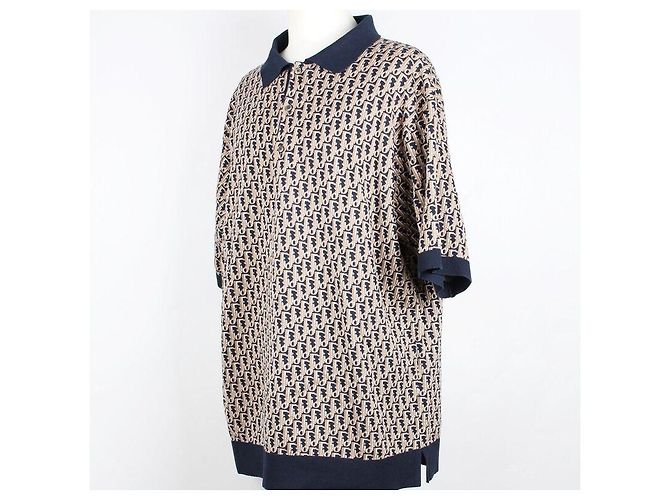 Dior Polo-Shirt mit Oblique-Jacquardkragen - Ansicht 3