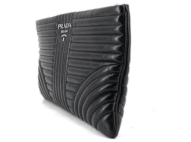 Prada Borsa a tracolla e pochette Diagram Chain - vista 5