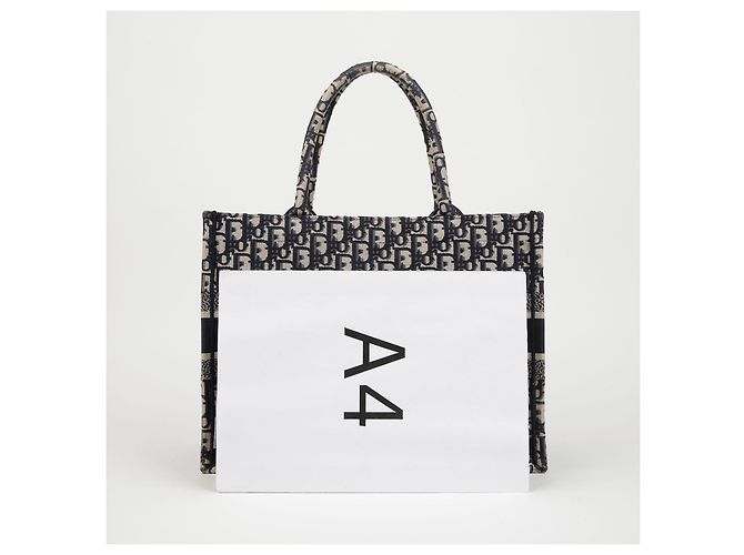 Dior Bolso Book Tote Oblik Medium Azul para Mujer - vista 7