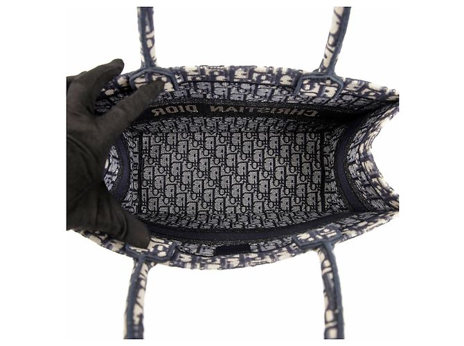 Dior Bolso Book Tote Oblik Medium Azul para Mujer - vista 8