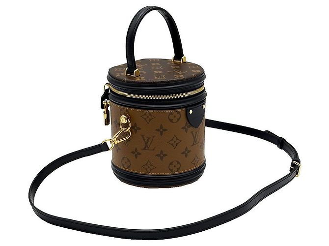 Louis Vuitton Borsa a mano e tracolla Cannes Monogram Reverse - vista 4