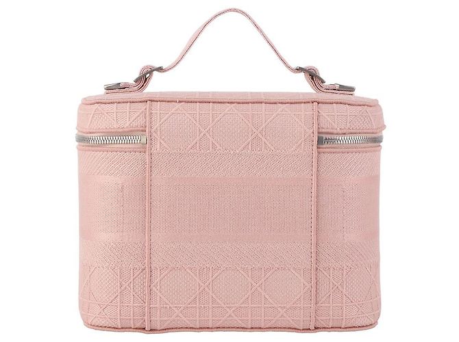 Dior Borsa Vanity da Viaggio con Ricamo Cannage - vista 3
