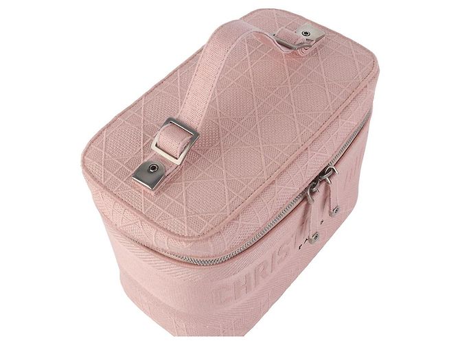 Dior Borsa Vanity da Viaggio con Ricamo Cannage - vista 4